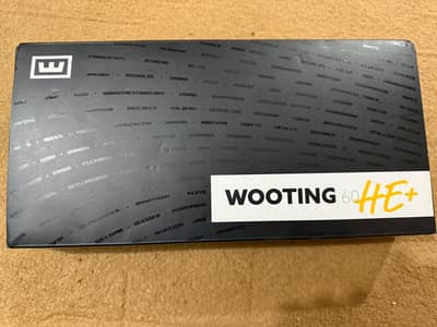 Wooting 60HE PLUS Rapid Trigger Keyboard Box Pack All Accessories