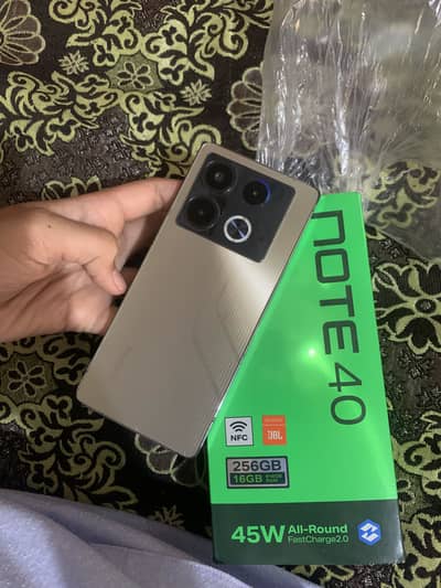 Infinix Note 40 5G (Pta Approved With Box)