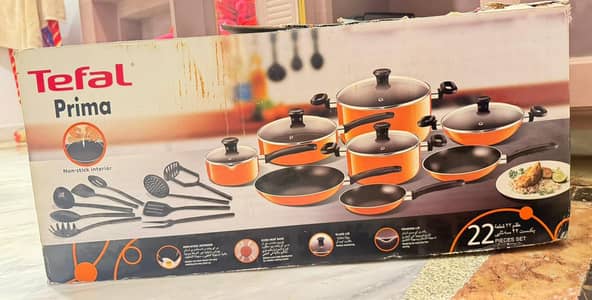 Tefal cooking set non stick