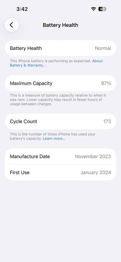 I phone 15pro jv 128gb