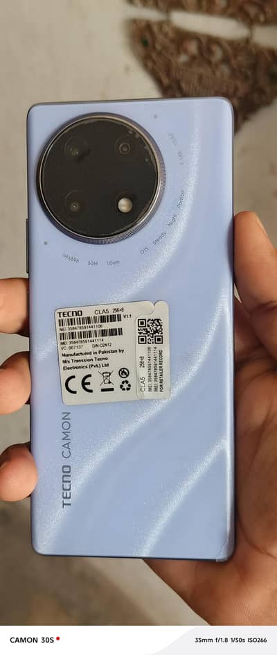 Tecno camon 30S full box