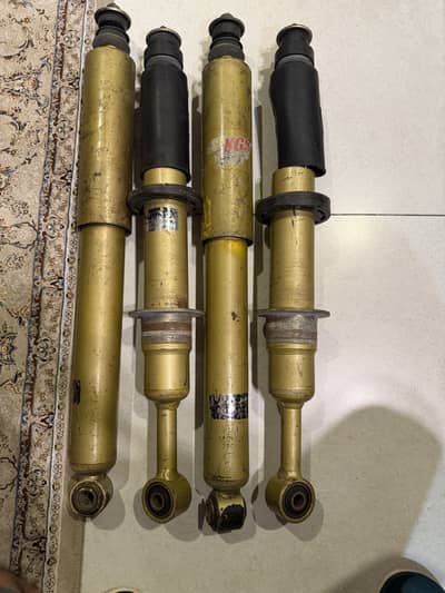 TJM XGS gold series shocks