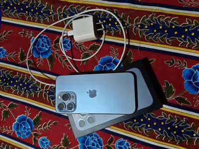 Apple iphone 13 pro PTA official approved 128 gb water pack