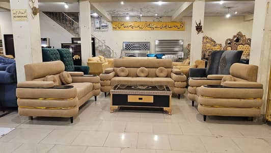 Luxury 5, 6And 7-Seater Sofa Set–Premium Quality by Al-Fateh Furniture
