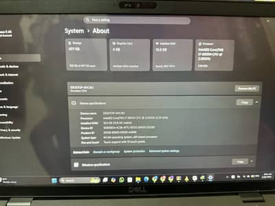Dell core I7 9th gen | Touchscreen | 10/10 Condition