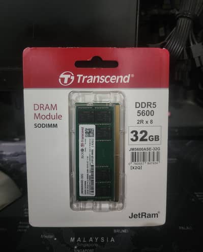 Transcend DDR5 32GB 5600mhz Pin Packed