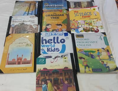 Class 4 Oxford Books – Complete Set – Good Condition