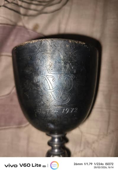 old is gold 53 year old antique galss