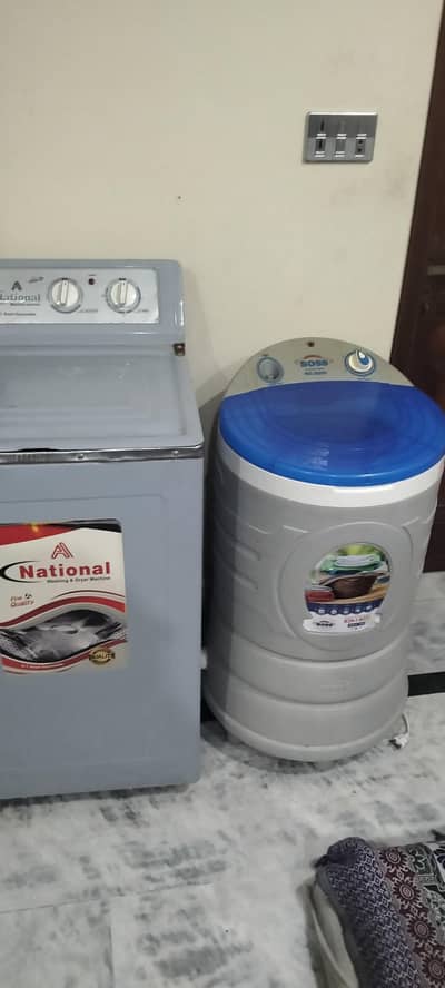 washing machine & dryer