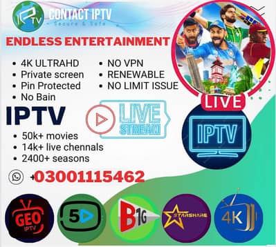 "!!World best iptv daily updated entertainment**03001115462