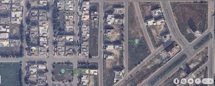 10 Marla Overseas c Block Park Facing Plot For Sale Bahria Town Lahore