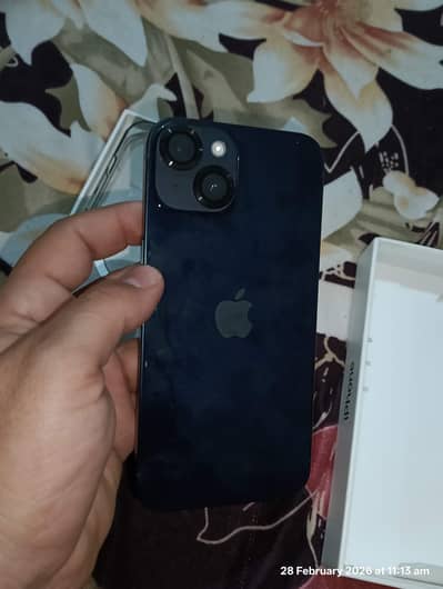 iPhone 14 LLA 128gb 10/10 with Box & Charger 95% BH