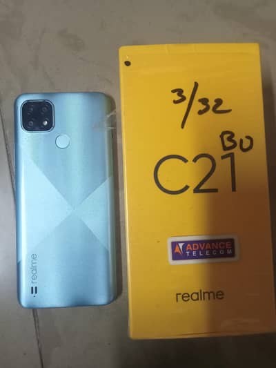 Realme C21 for Sale 3/32 GB with Box