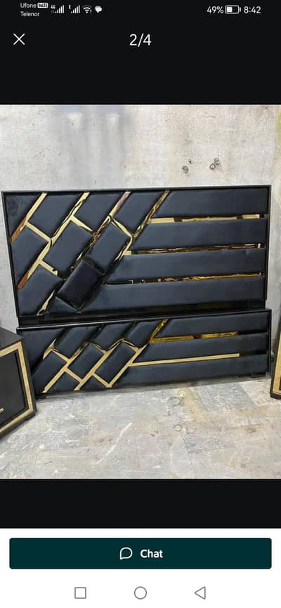 wooden bed king size