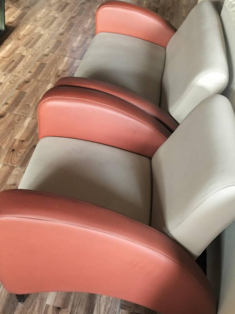 Three seaters sofa's set 1