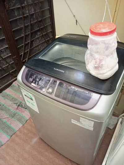 Samsung Fully Automatic Washing Machine Hot and Cold both water