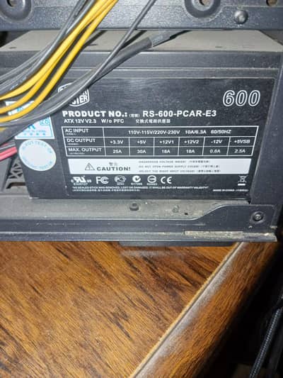 Cooler Master 600 Watt PSU