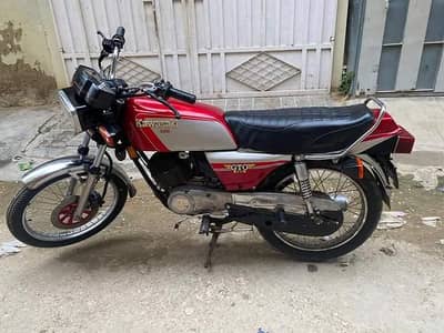 Kawasaki GTO 125 for sale 0322/80/68/302 model 1989