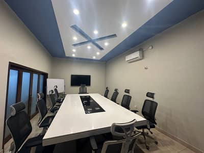 600 Sq Yards Ground Plus 1 Portion With 100 Persons Sitting And Car Parking Between Tariq Road And Shahrah E Faisal