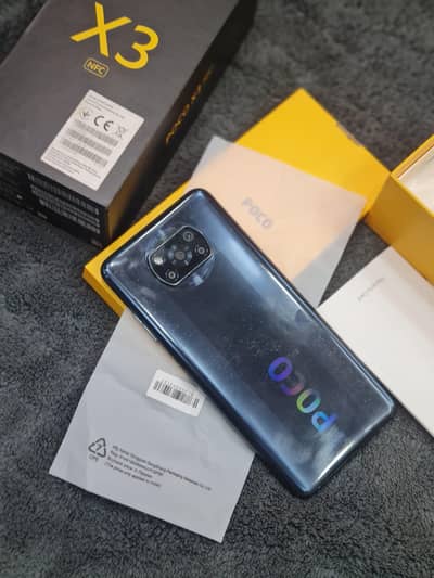 xiomi poco x3 dual sim official PTA approved with box