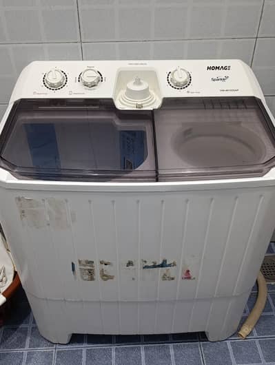 Homage Semi Automatic washing machine & dryer HWM-49102