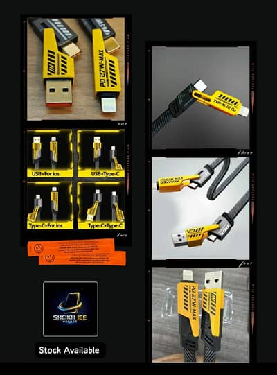 multi type cable for Android/i phone