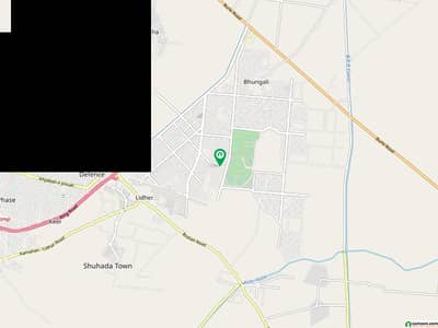 70 ft road one kanal plot available for sale