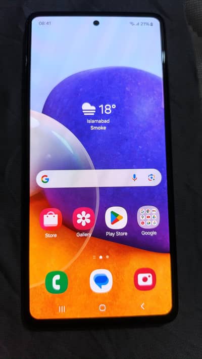 ORIGINAL SAMSUNG' GALAXY KIT A72 100% ALL OK 10/10 CONDITIONS SEALD PC