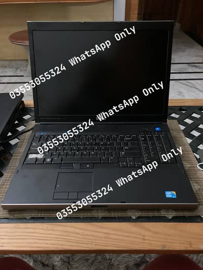 Dell Precision M6500 Workstation Intel i7 Laptop