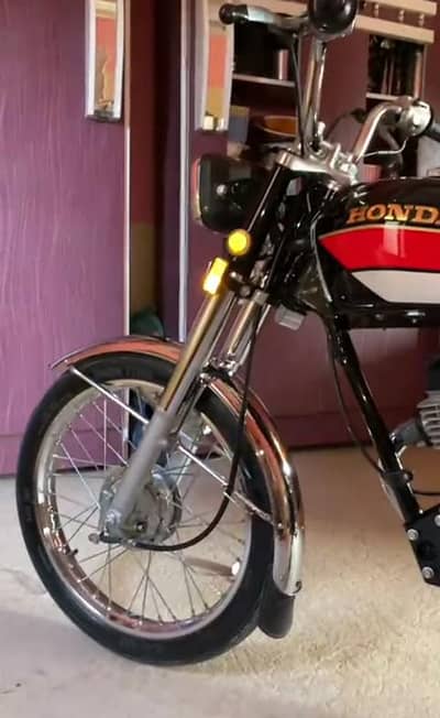 honda CG 125 argent for sale complete document