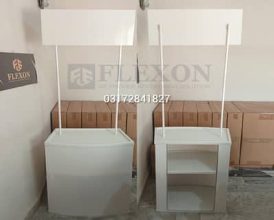 X Standees,Portabe table, China Kiosk, Promotion table, Display Stands