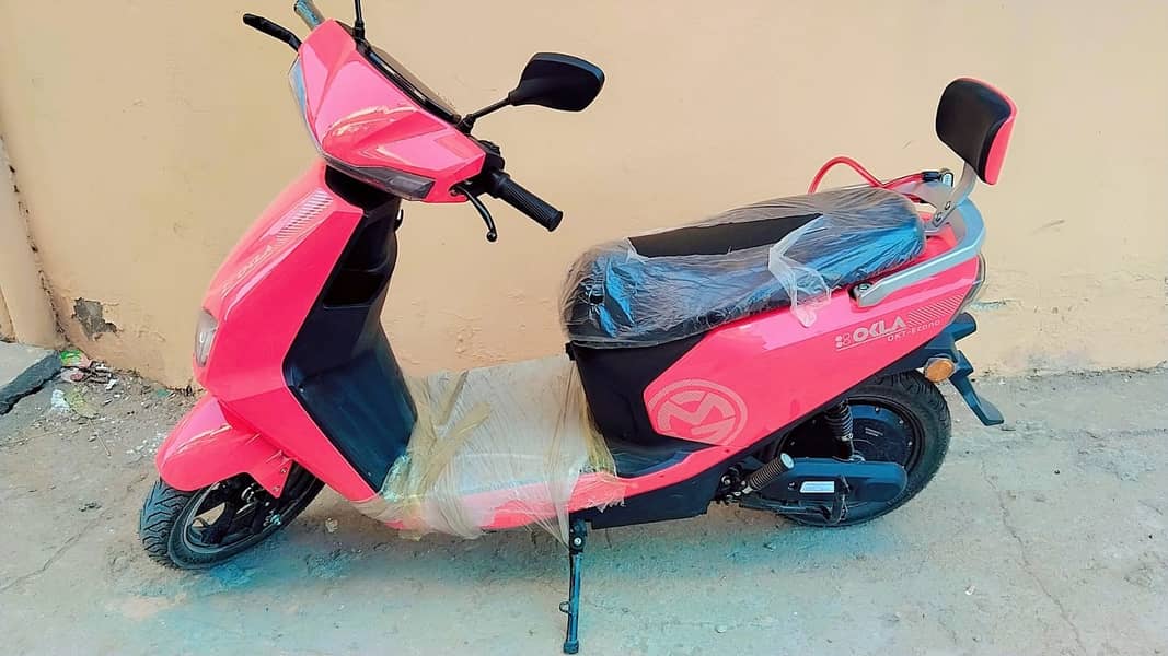 Okla OKT Electric Scooter 2025 – Zero Meter Condition – 110km Range ...