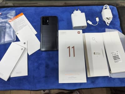 mi 11t pro 12+256 offical  dual pta full box 10/9