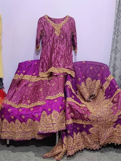 Banarsi bridal sharara