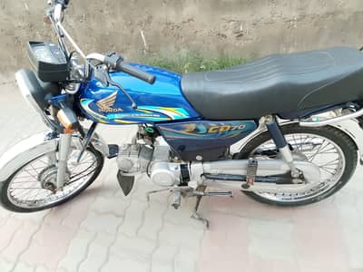 Honda CD 70 Model 2024 | 12,100 KM Call 0315-7172315 Applied For Bike