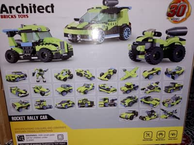 Architect blocks 241 + pieces