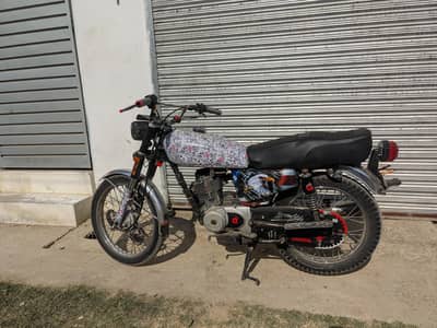 Honda CG125 Punjab num