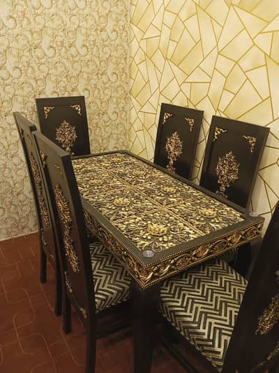 Dining Table /6 Seater Dining Table/Dining Table With Dining Chair