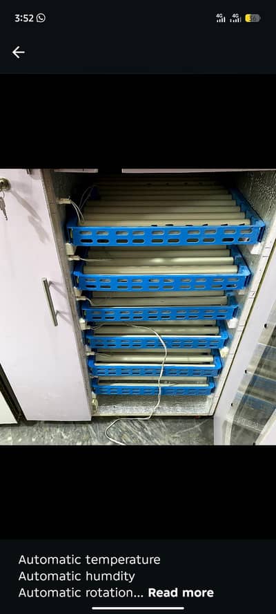 500eggs(PVC) fully automatic incubator
