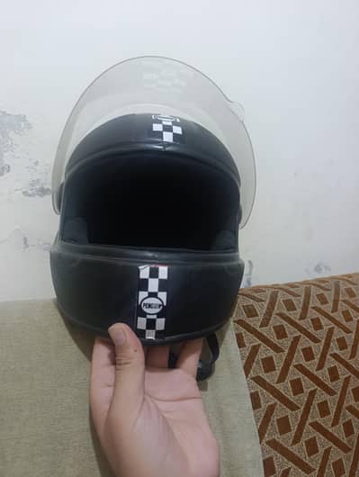 Black New Helmet