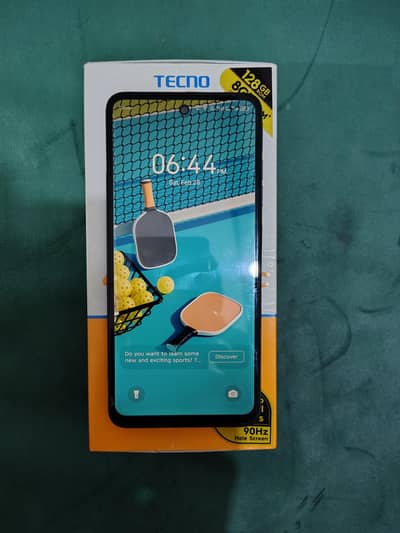 Tecno Spark 20c 4/4 128 with box total orignal