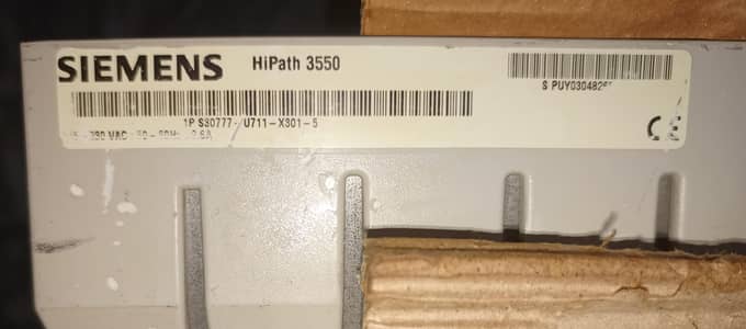 Siemens HiPath 3550 PABX System