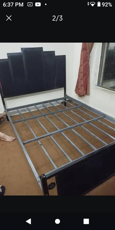 Solid Iron bed