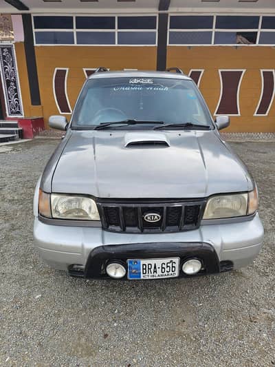 kia grand Sportage 2003 Islamabad number
