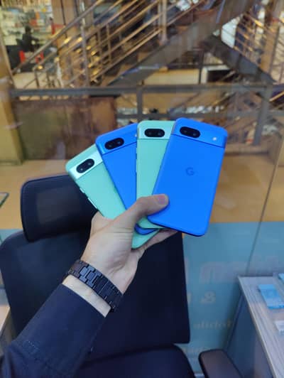 Google Pixel 8A | RAM 8GB STORAGE 128GB | PTA approved (online) |