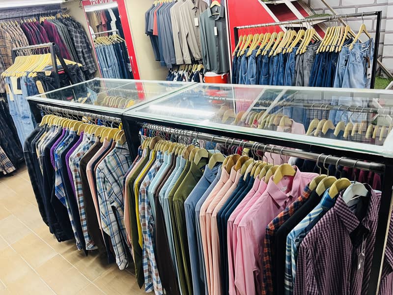 Garments hagging Table 2