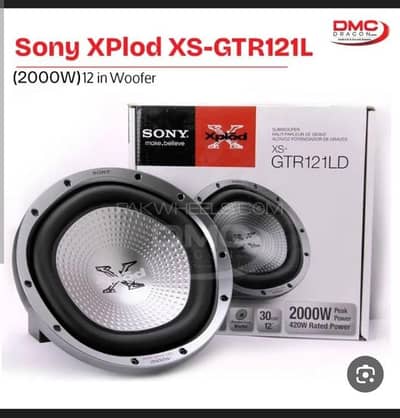Sony Xplod subwoofer