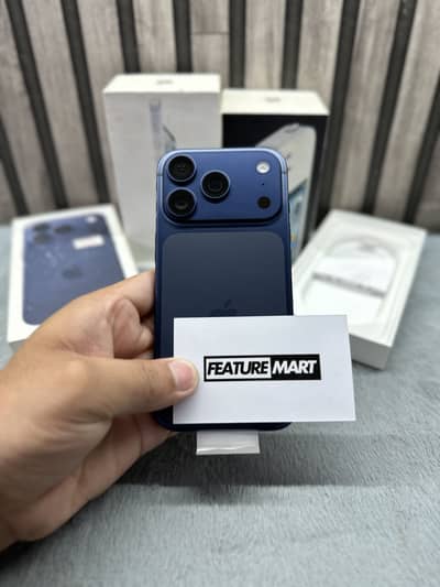 17 Pro JV | 512GB | Box | 100% | Blue | 8 Months Warranty | Apple