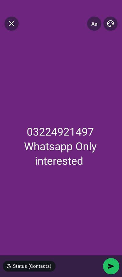 Good conditions Good price