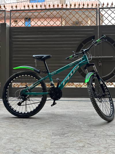 Green mountain bike for sale